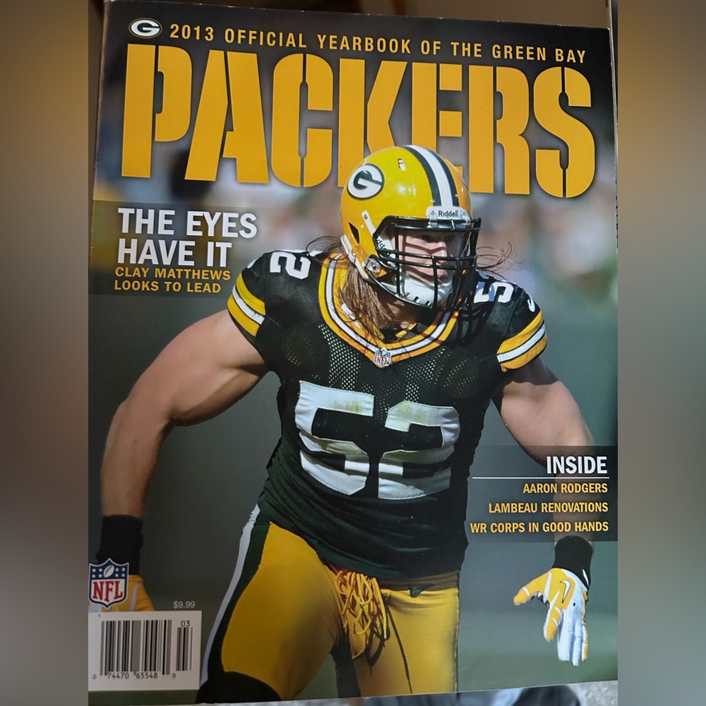 Green Bay Packers Yearbook - Black and Yellow
